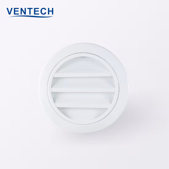 Salida de ventilación Rejillas de ventilación Rejillas de techo de ventilación Rejilla ajustable de PVC Retorno de salida de aire