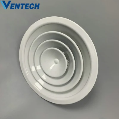 Ventilación circular del aire de escape del difusor del aire de suministro del techo redondo de Ventech de la fábrica de China